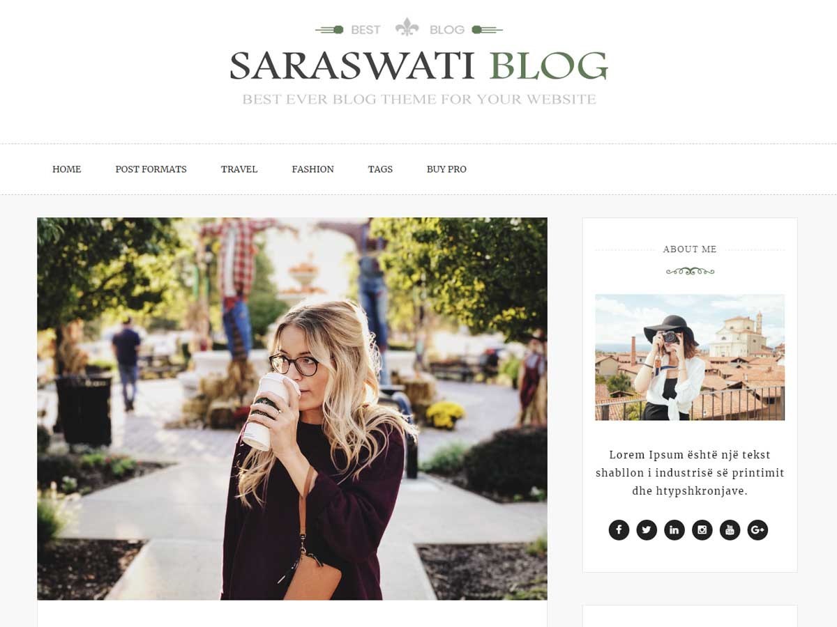 free blog theme