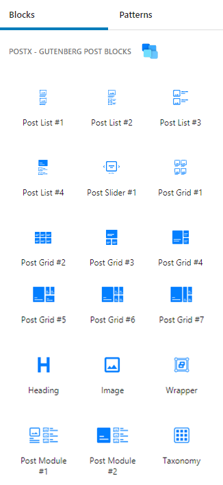 Types of Blocks