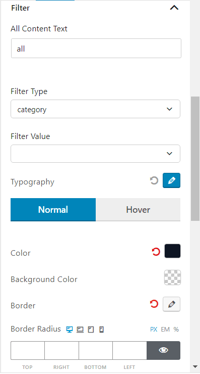 Ajax Powered Post Filter